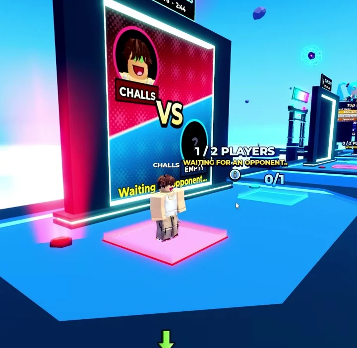 Lobby duel waiting area with Invite control